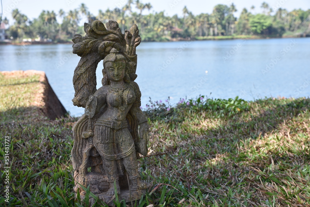 Divinité du Kerala. Inde du Sud Divinité du Kerala. Inde du Sud