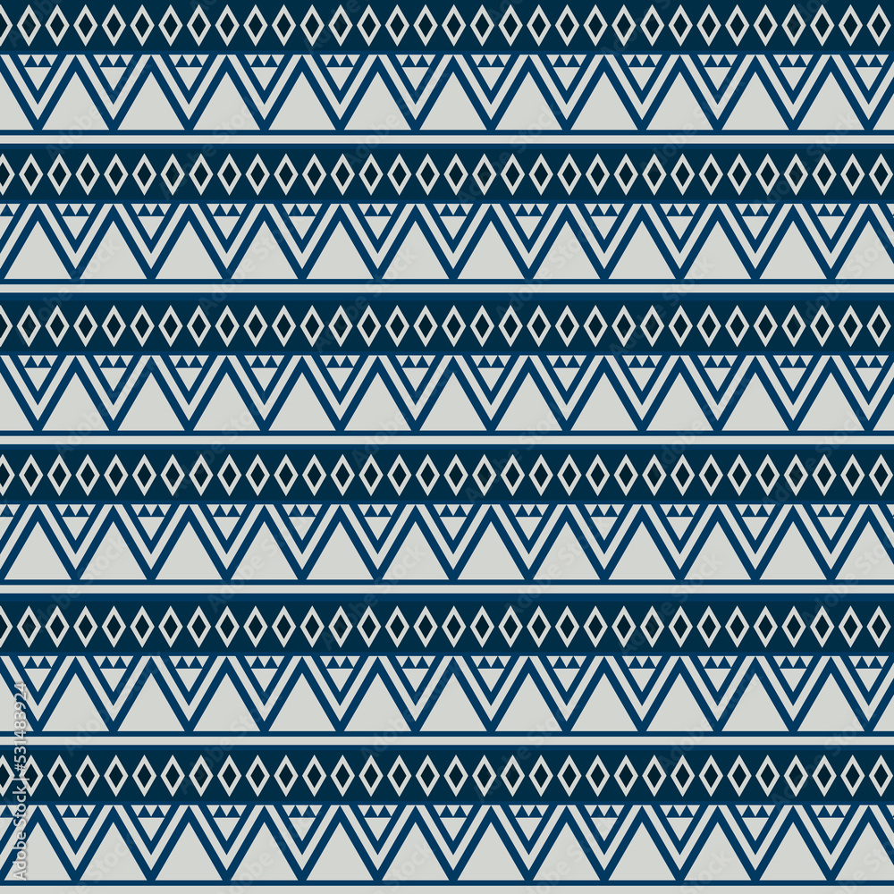 Thai pixel pattern for making native fabric