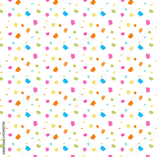 seamless pattern with confetti