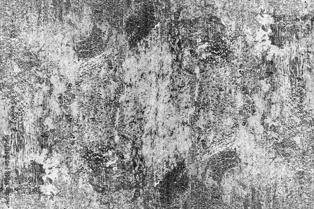 Scratches and white paint shabby on damaged old concrete wall Scratches and white paint shabby on damaged old concrete wall