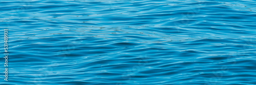 Rippled water surface of a blue ocean © DZiegler