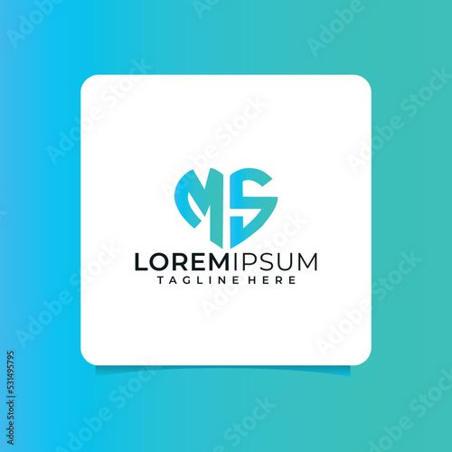 Free Download  ms letter design for logo and icon.az typography for technology, business and real estate brand.az monogram logo.vector - GFXLoad