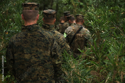 US Marines Training.
