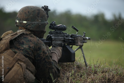 US Marines Training.