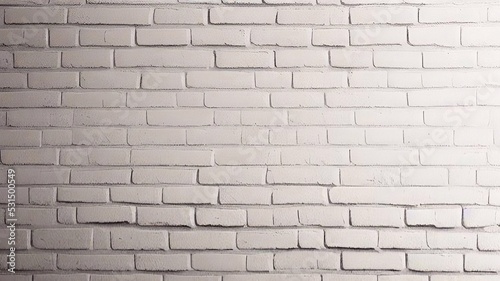 white brick wall