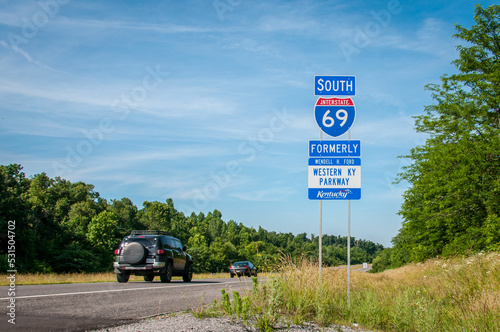 I-69 Sign Kentucky photo