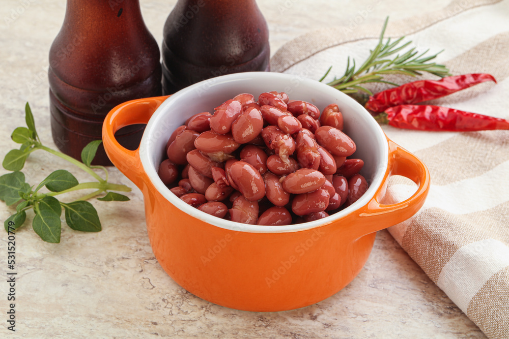 Red bean in tomato sauce Red bean in tomato sauce