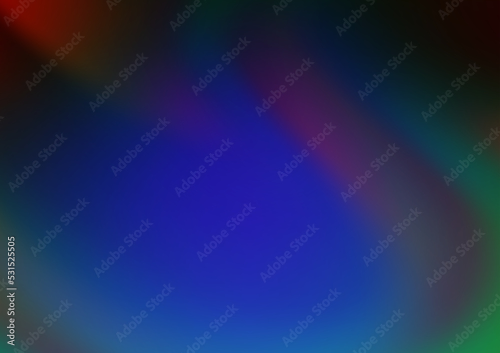 Obraz premium Dark Multicolor, Rainbow vector abstract bright background.
