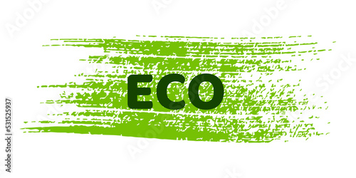 Green natural bio labels
