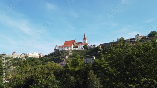 Gothic Church of St. Nicholas. Historic city Znojmo in the Czech Republic, Europe. photo