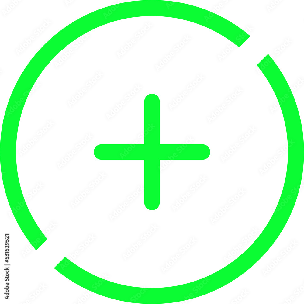 Obraz premium Add, plus flat icon