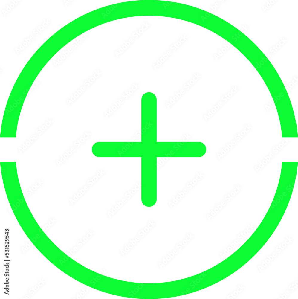 Obraz premium Add, plus flat icon