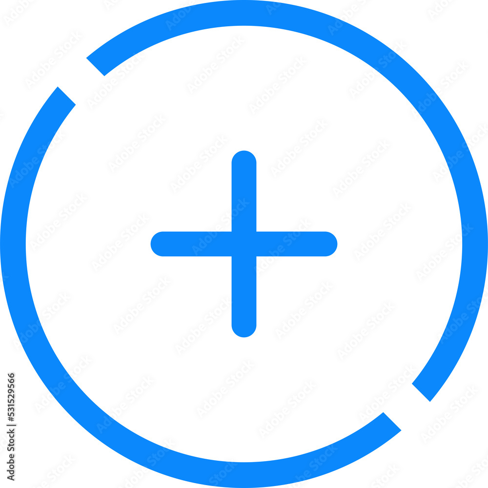 Obraz premium Add, plus flat icon