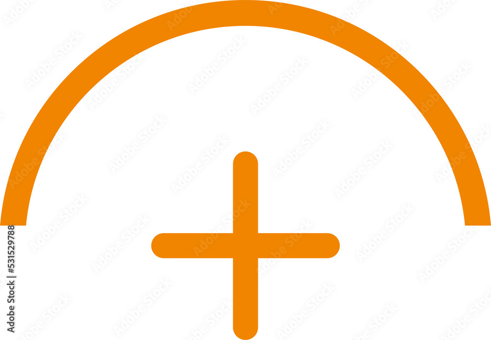 Obraz premium Add, plus flat icon