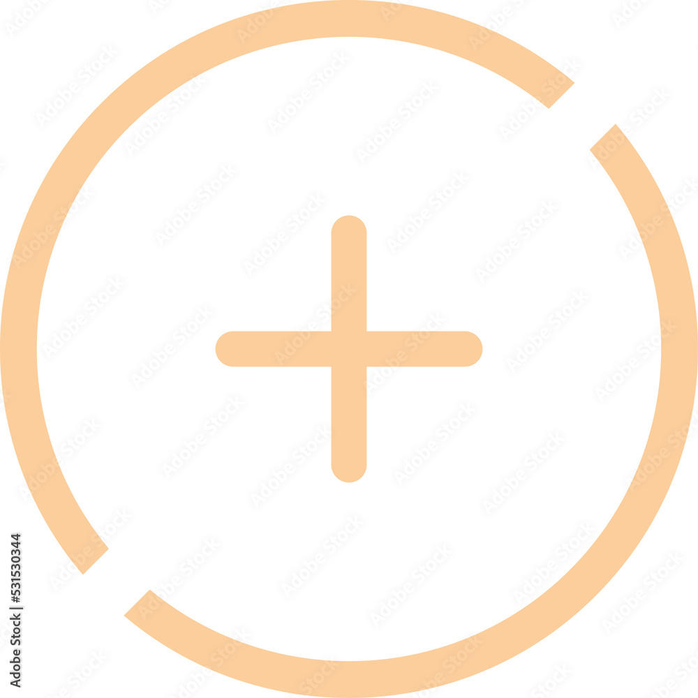 Obraz premium Add, plus flat icon