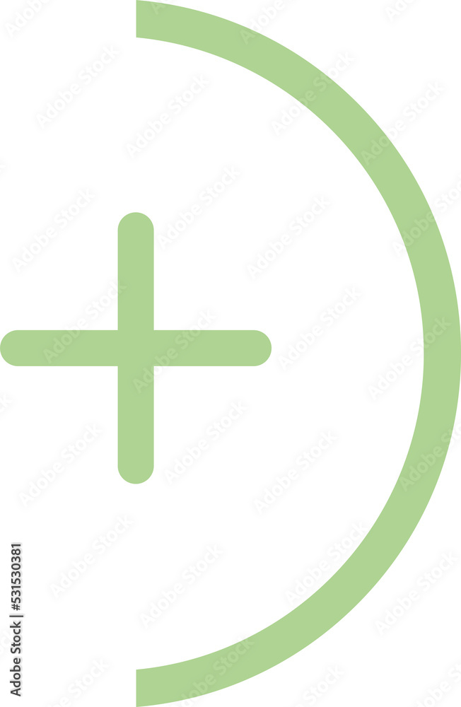 Obraz premium Add, plus flat icon