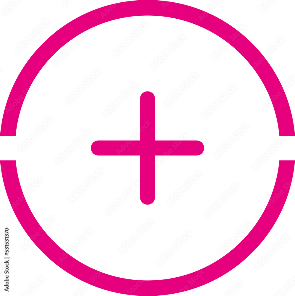 Obraz premium Add, plus flat icon