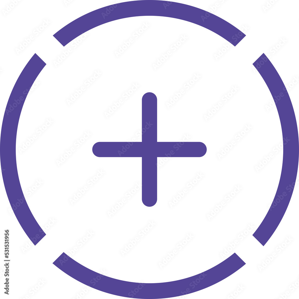 Obraz premium Add, plus flat icon