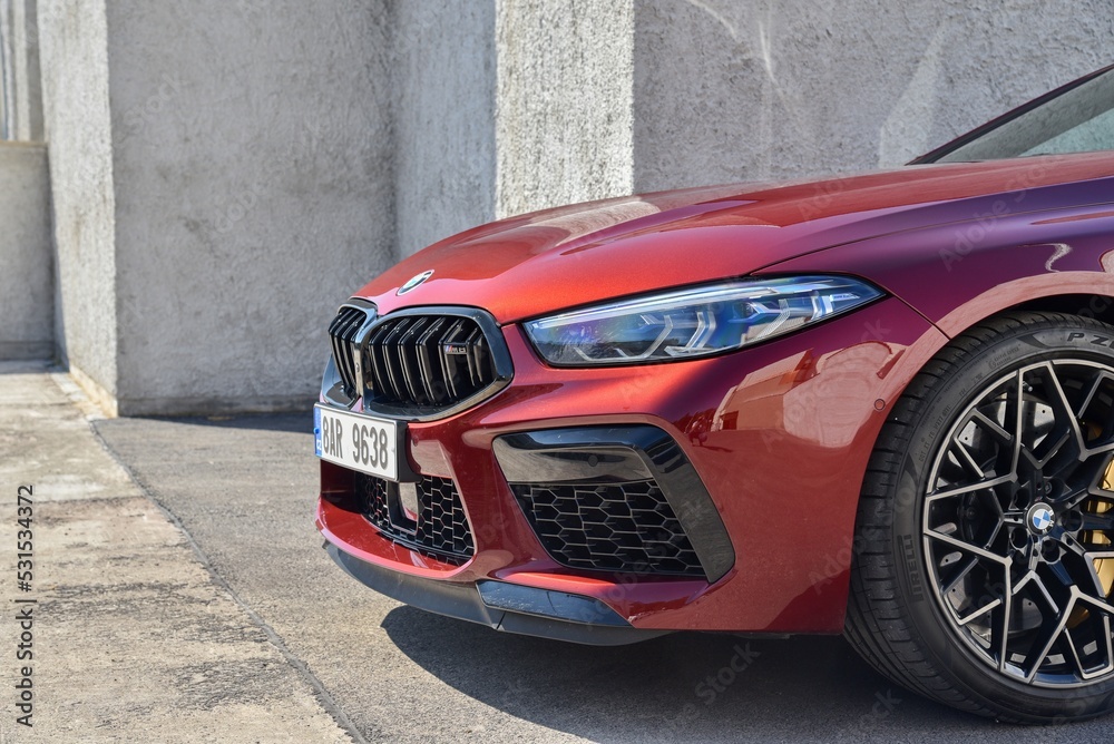 BMW M8 Competition. A luxury sports coupe, powered by a powerful eight ...