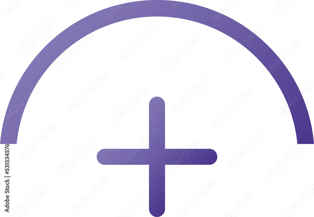 Obraz premium Add, plus flat icon 