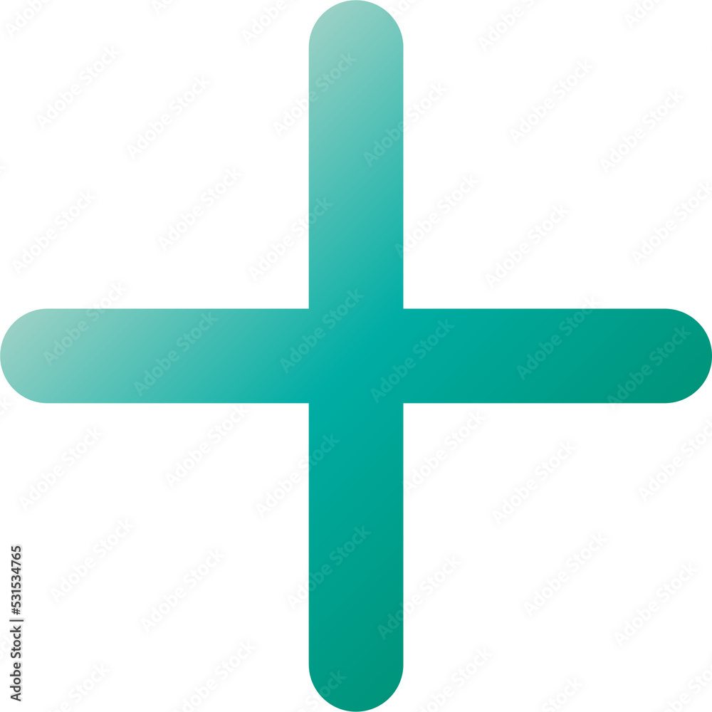 Obraz premium Add, plus flat icon 