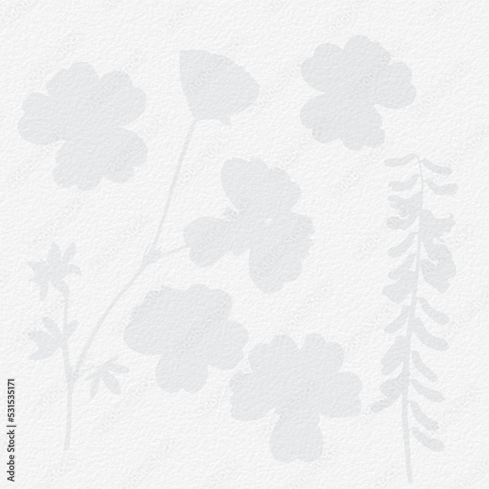 Delicate watercolor botanical digital paper floral background 