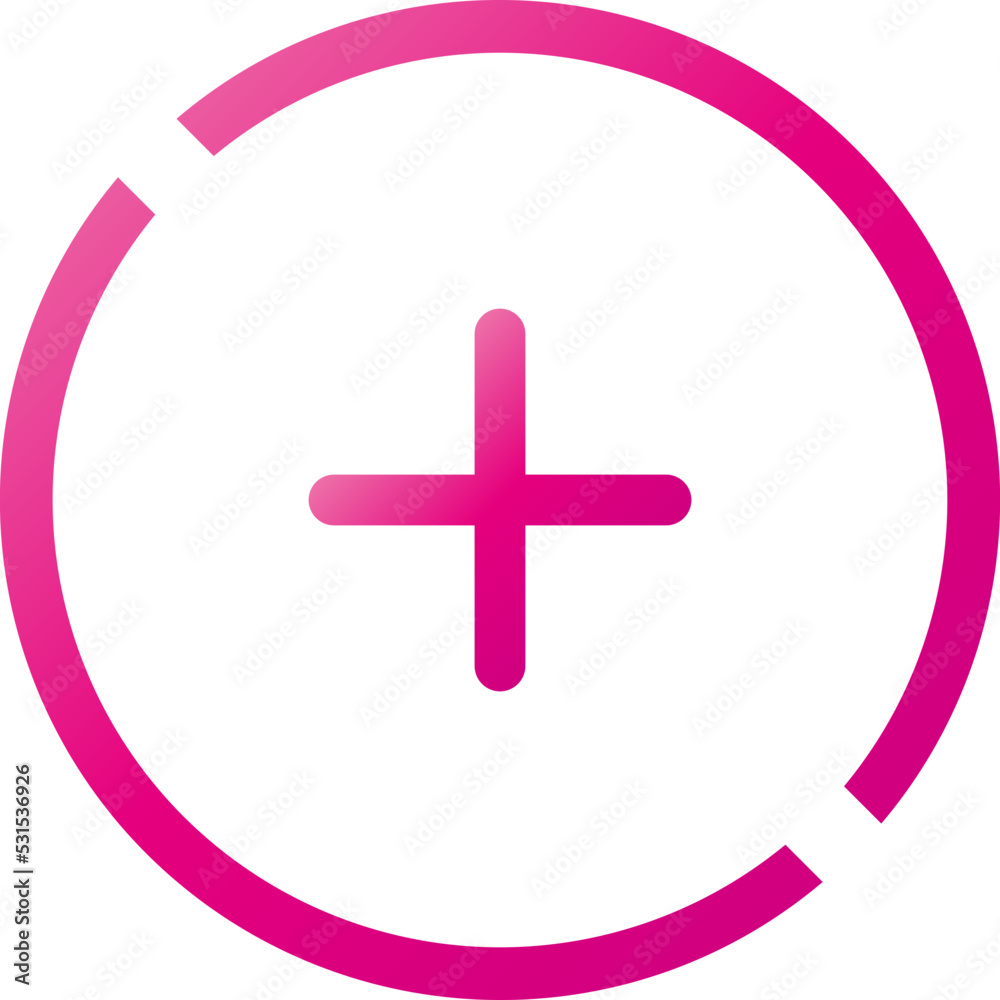 Obraz premium Add, plus ui icon 