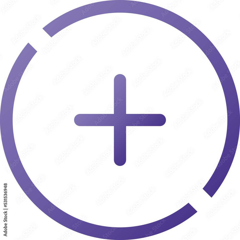 Obraz premium Add, plus ui icon 
