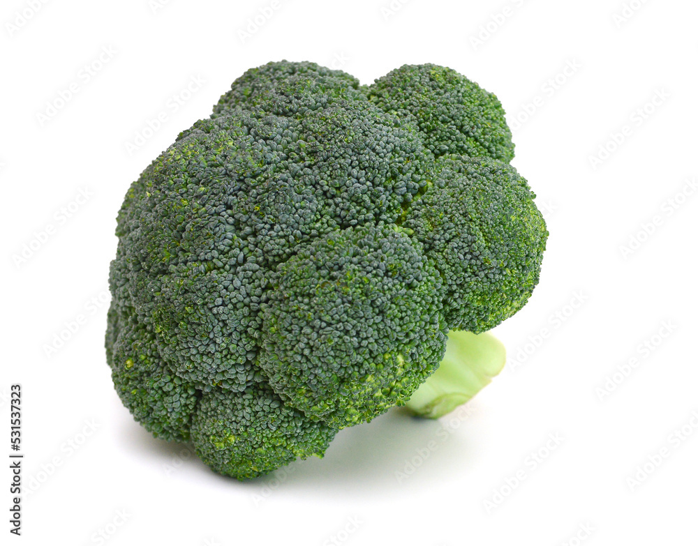 Fresh broccoli isolated on white background Fresh broccoli isolated on white background