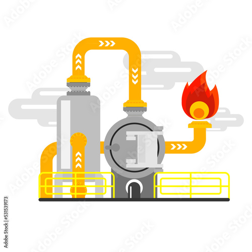 the Natural Gas valve controller illustration. 