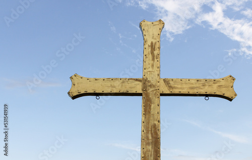 Christian orthodox cross in Georgia, Europe