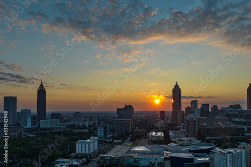 Morning sunrise in Atlanta © john
