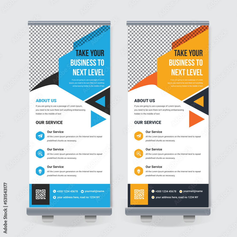Roll up banner stand for commercial board and exhibition ads pull up design x-banner design template Roll up banner stand for commercial board and exhibition ads pull up design x-banner design template