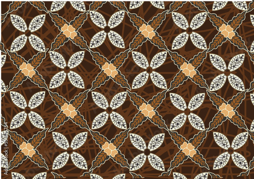 Batik Indonesian: is a technique of wax-resist dyeing applied to whole cloth, or cloth made using this technique originated from Indonesia.