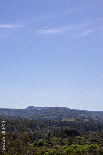 Mountains in southern Brazil