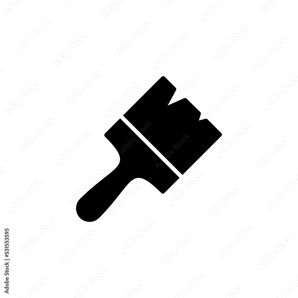 Paint icon vector for web and mobile app. paint brush sign and symbol. paint roller icon vector Paint icon vector for web and mobile app. paint brush sign and symbol. paint roller icon vector