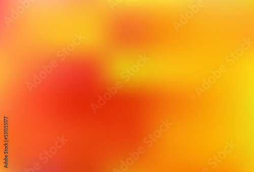 Light Yellow, Orange vector modern elegant background.