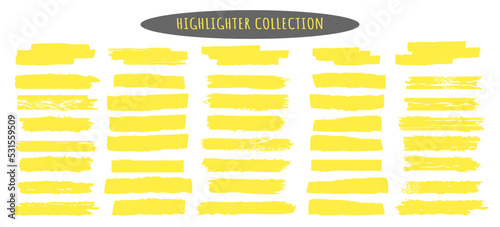 Highlighter brush textures