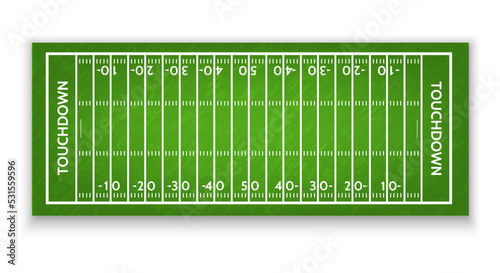 American football court