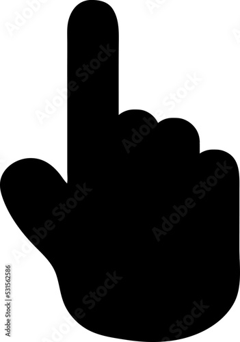 Hand gesture icon design template vector isolated.eps