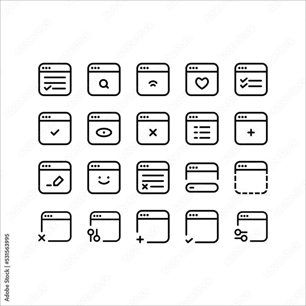 internet, network icons, on a white background, eps 10. internet, network icons, on a white background, eps 10.