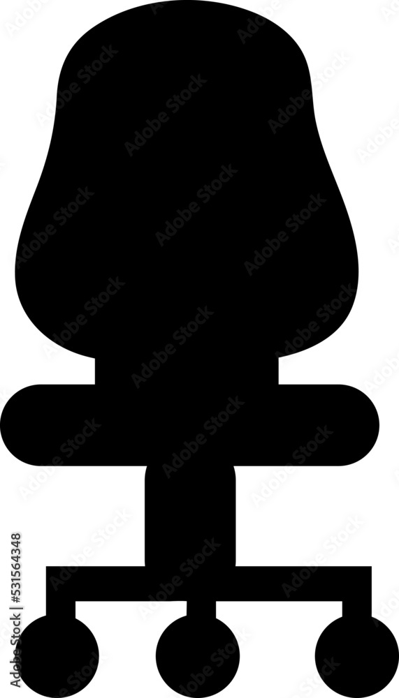 Office chair icon simple style vector on white background..eps Office chair icon simple style vector on white background..eps