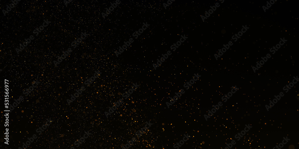 Fototapeta premium Luxury golden particles background