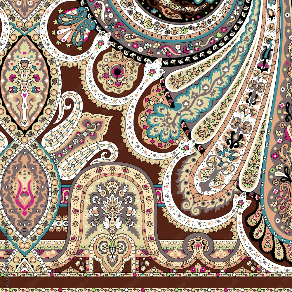 digital textile design ornaments motif