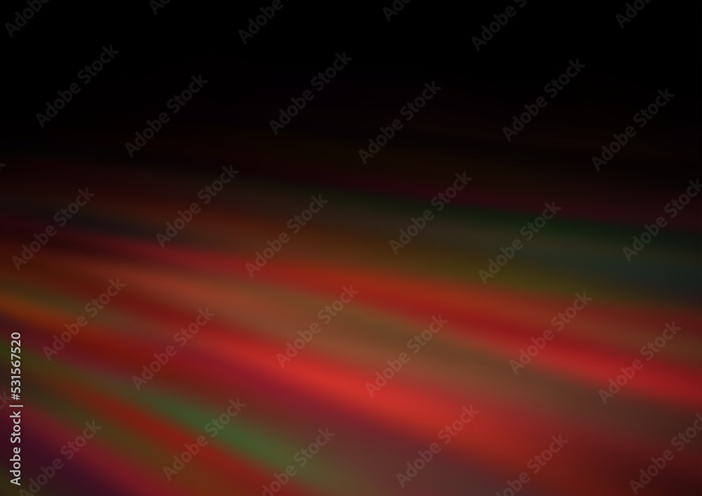 Dark Orange vector pattern with curved circles. Dark Orange vector pattern with curved circles.