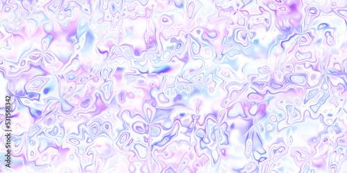 Abstract horizontal pastel holographic texture design for background and pattern, Poster Layout with Abstract Modern Holo Form. Hologram waves texture background.	
