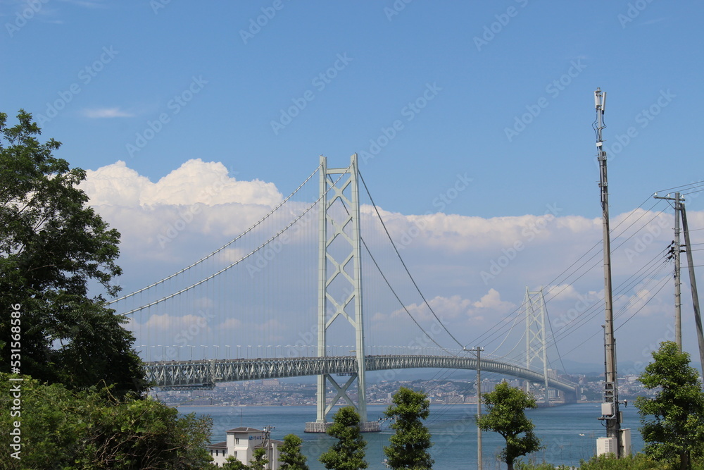Fototapeta premium 明石海峡大橋