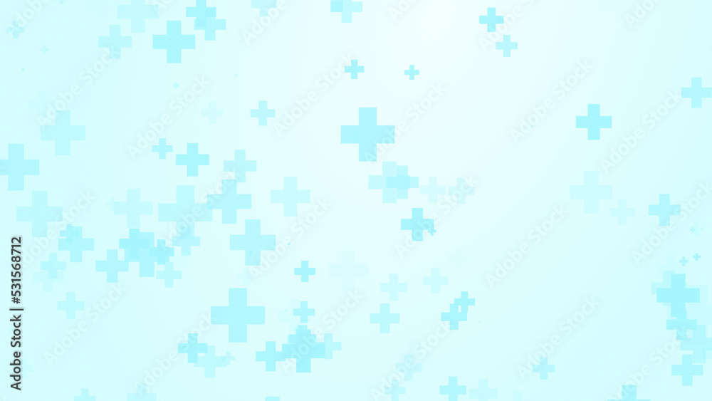 Abstract white blue green colors cross pattern healthcare background. Abstract white blue green colors cross pattern healthcare background.