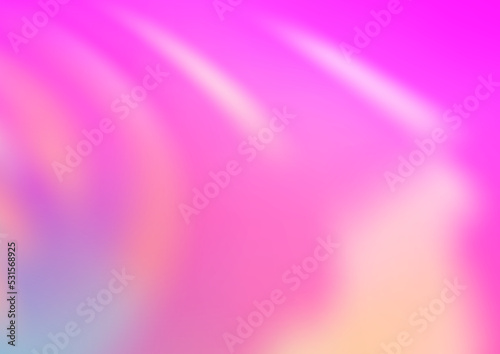 Light Pink vector blurred bright template. © Dmitry