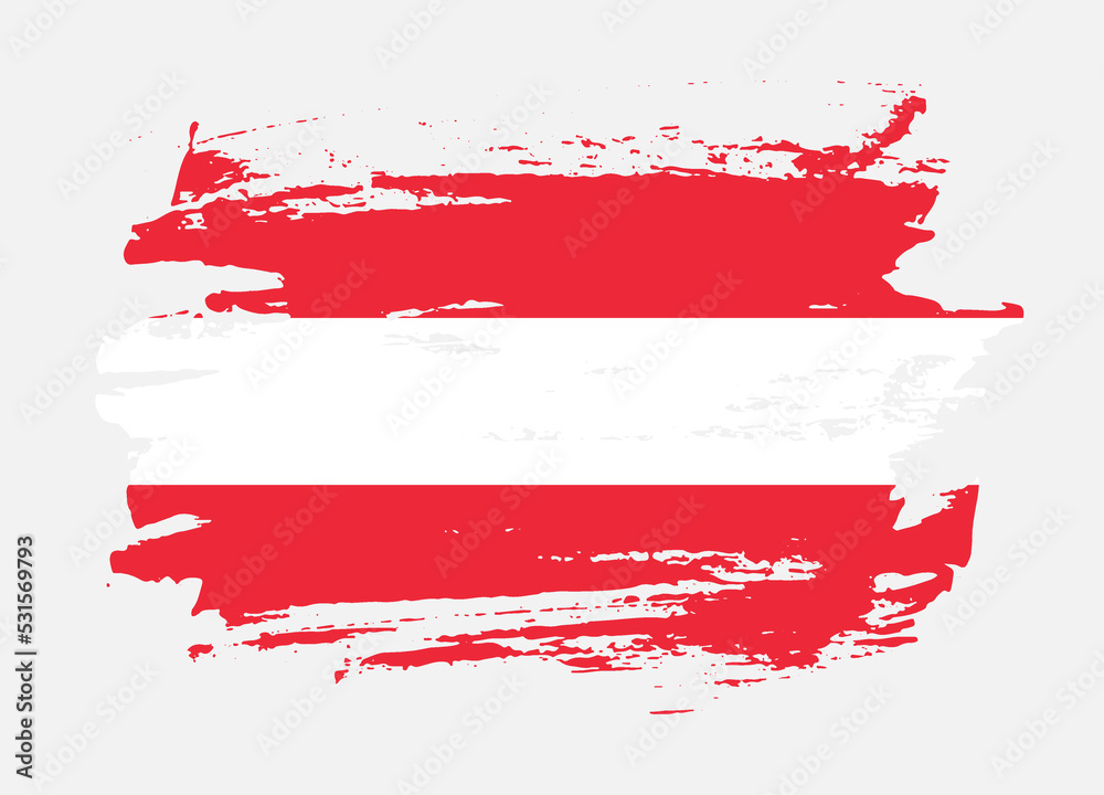 Grunge style textured flag of Austria country Grunge style textured flag of Austria country